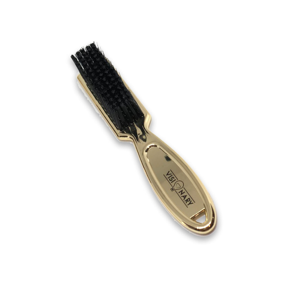 Gold Barber Brush