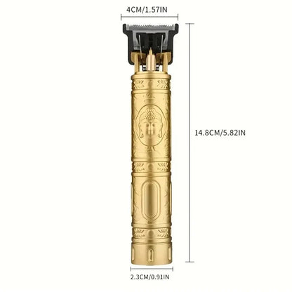 Carving Hair Clipper Professional Hair Cutting Machine Barber Rechargeable Hair Trimmer Metal Haircut Machine Clipper for Men