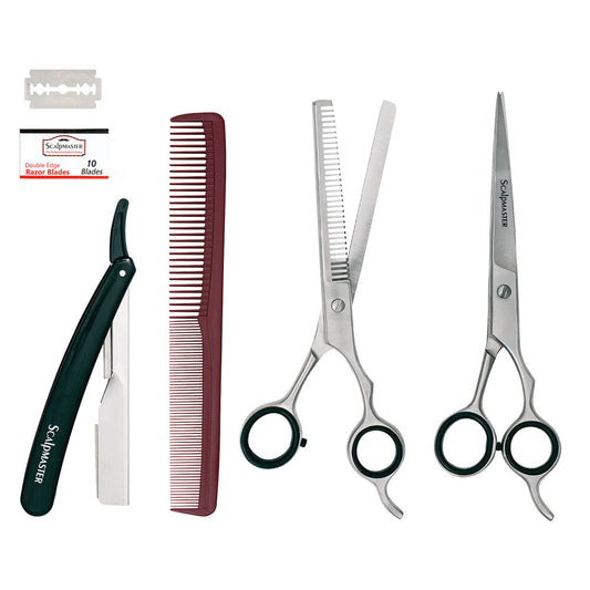 Scalpmaster Barber Kit - 5pcs